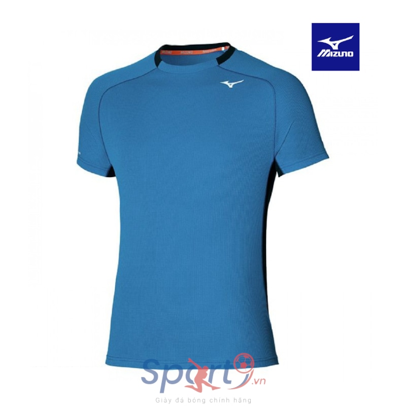 MIZUNO ÁO T-SHIRT NAM THỂ THAO MIZUNO XANH NAVY